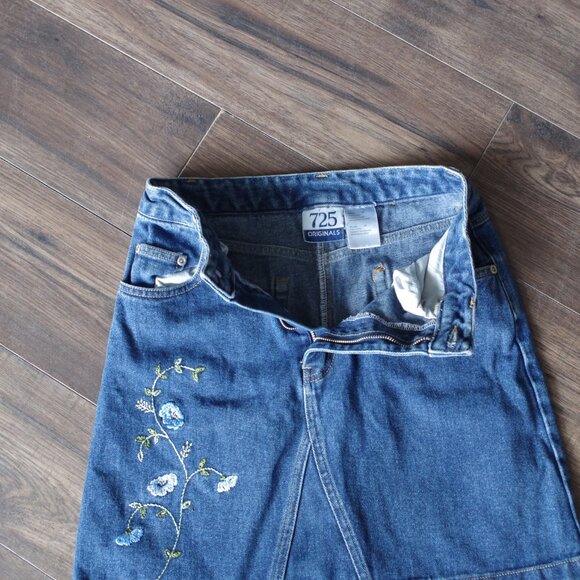 Cute Girls Mini Jean Skirt By 725 Originals - Picture 4 of 4